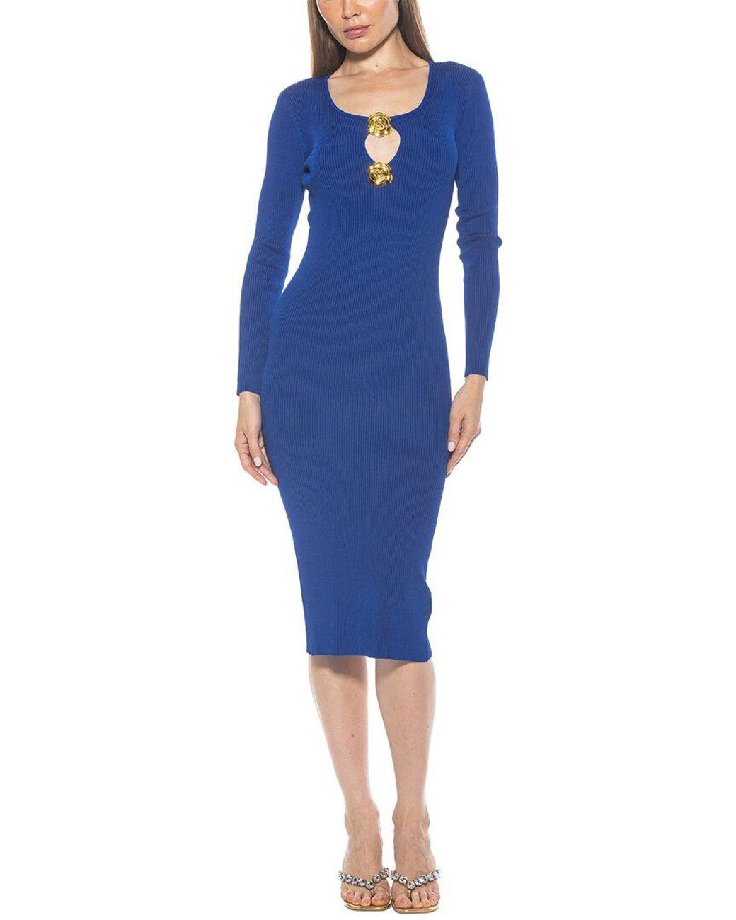 Alexia Admor Blue Tia Sheath Dress