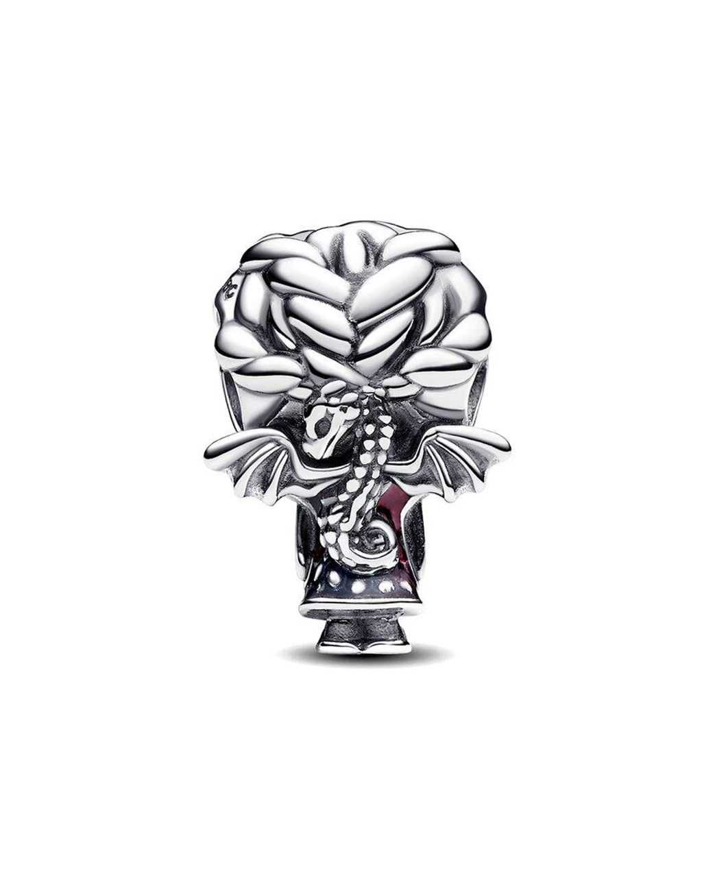 Pandora White Silver Game Of Thrones Daenerys Charm
