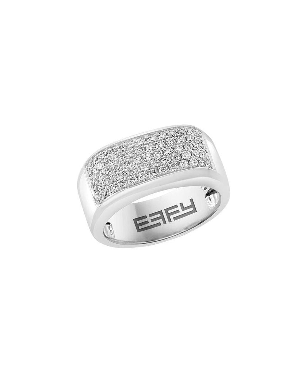 Effy Fine Jewelry White 14K 1.00 Ct. Tw. Lab-Grown Diamond Ring
