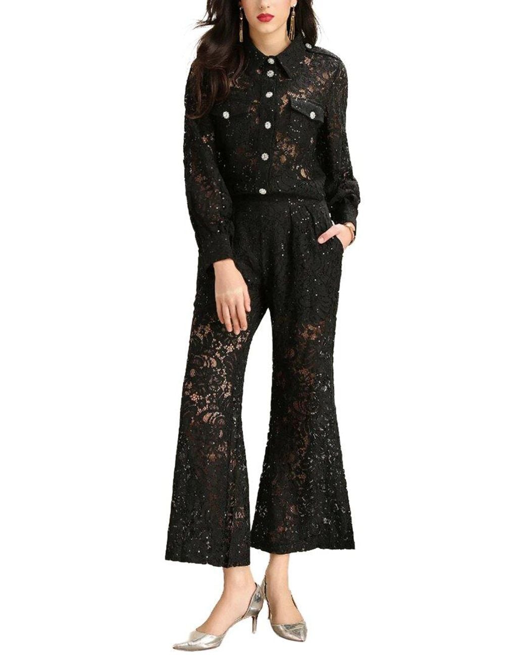 Kaimilan Black 2Pc Shirt & Pant Set