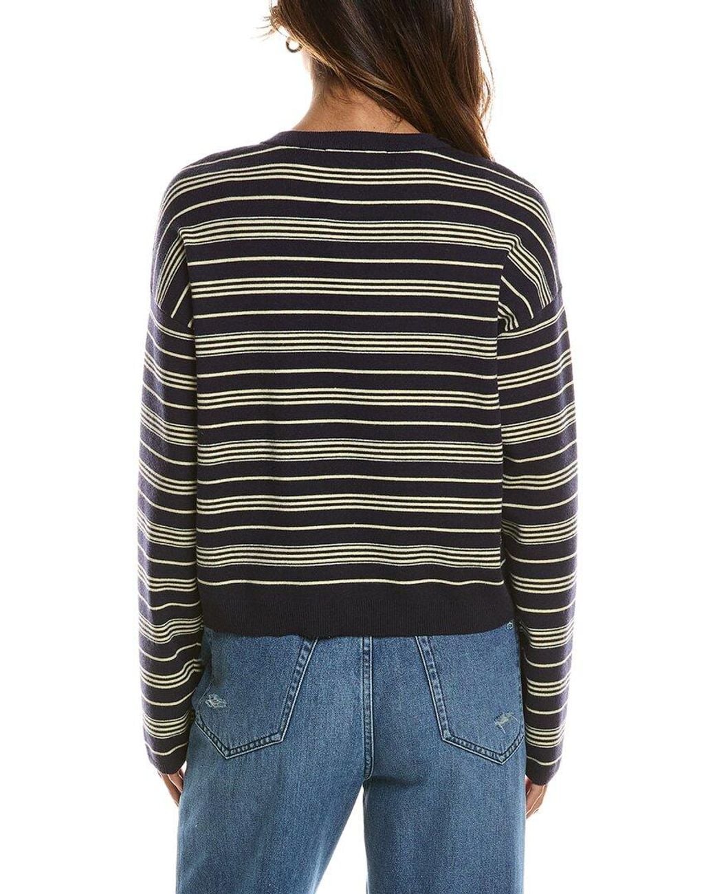 525 America Gray Henley Sweater