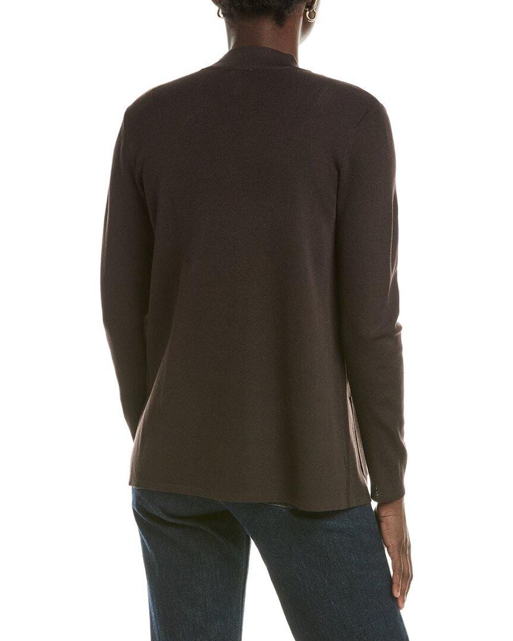Anne Klein Black Malibu Cardigan