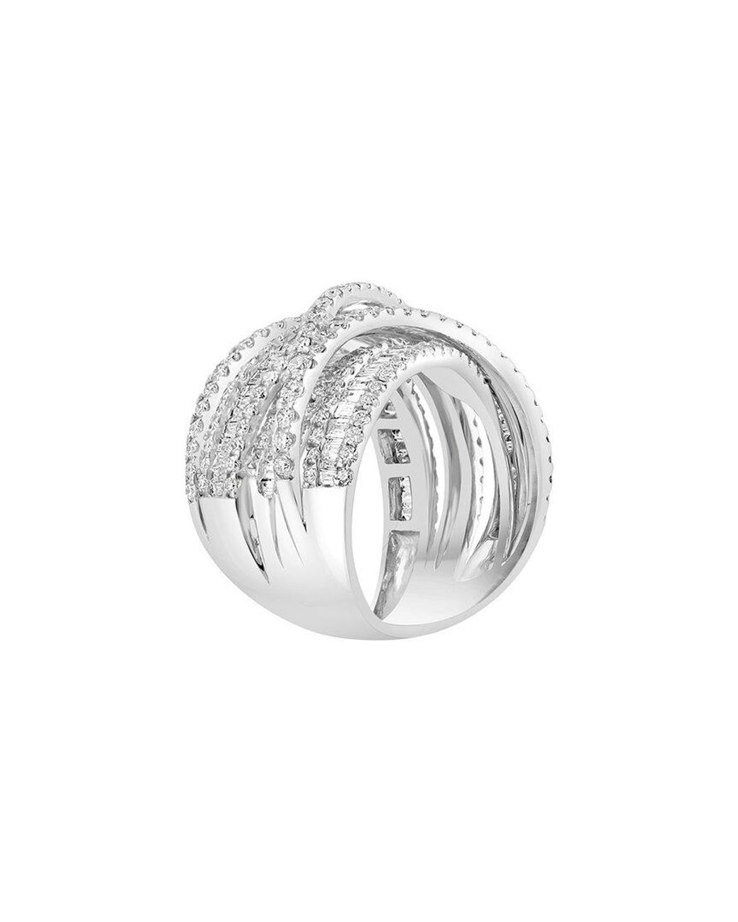 Effy Fine Jewelry White 14K 2.61 Ct. Tw. Diamond Ring