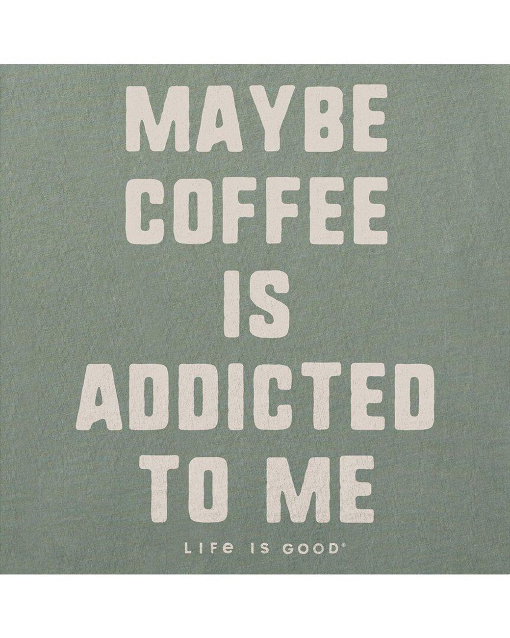 Life Is Good. Green Crusher Tee for men
