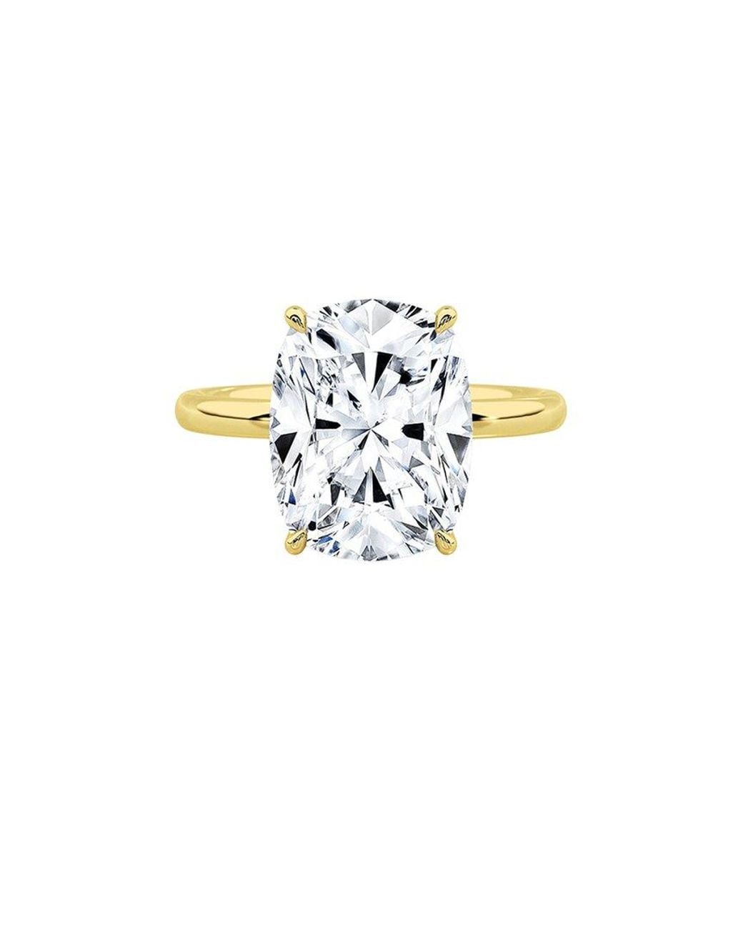 Lab Grown Diamonds White 14K.00 Ct. Tw. Lab-Grown Diamond Ring