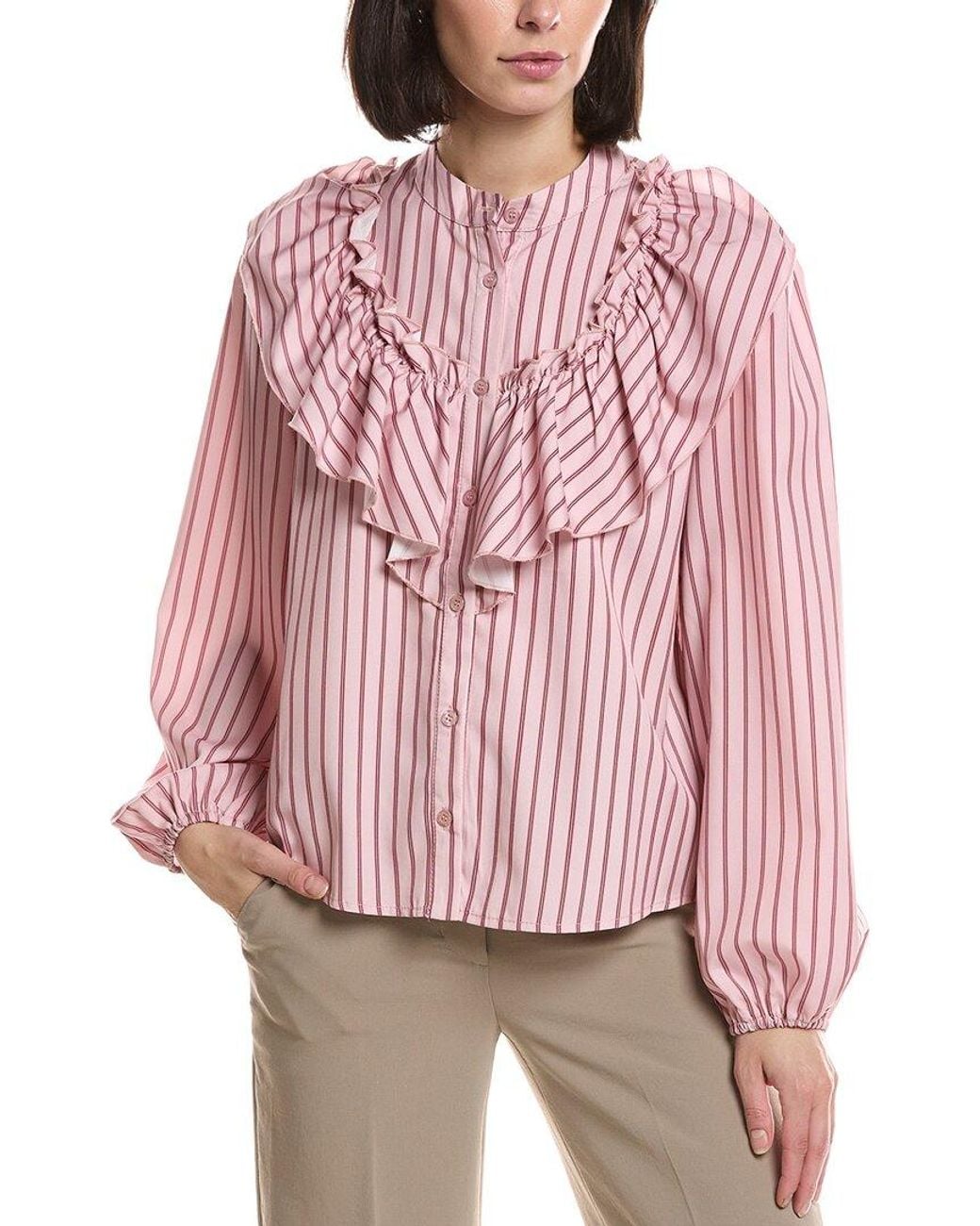 HL Affair Pink Long Sleeve Top