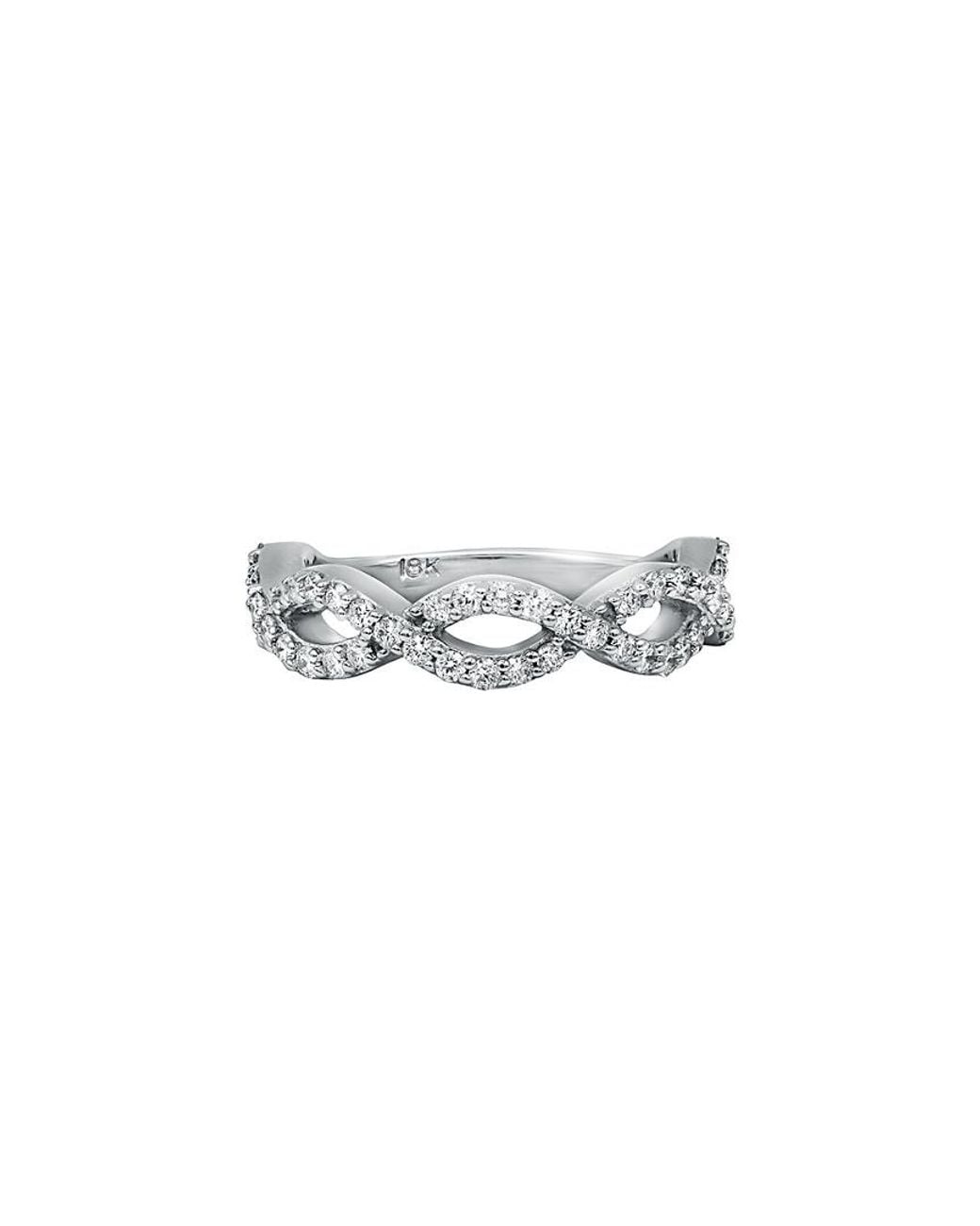 Diana M White Fine Jewelry 18k 0.61 Ct. Tw. Diamond Ring