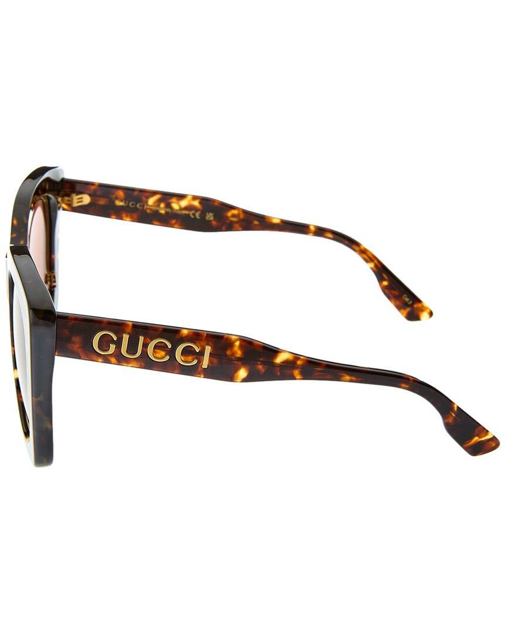 Gucci Natural GG1151S 51mm Sunglasses