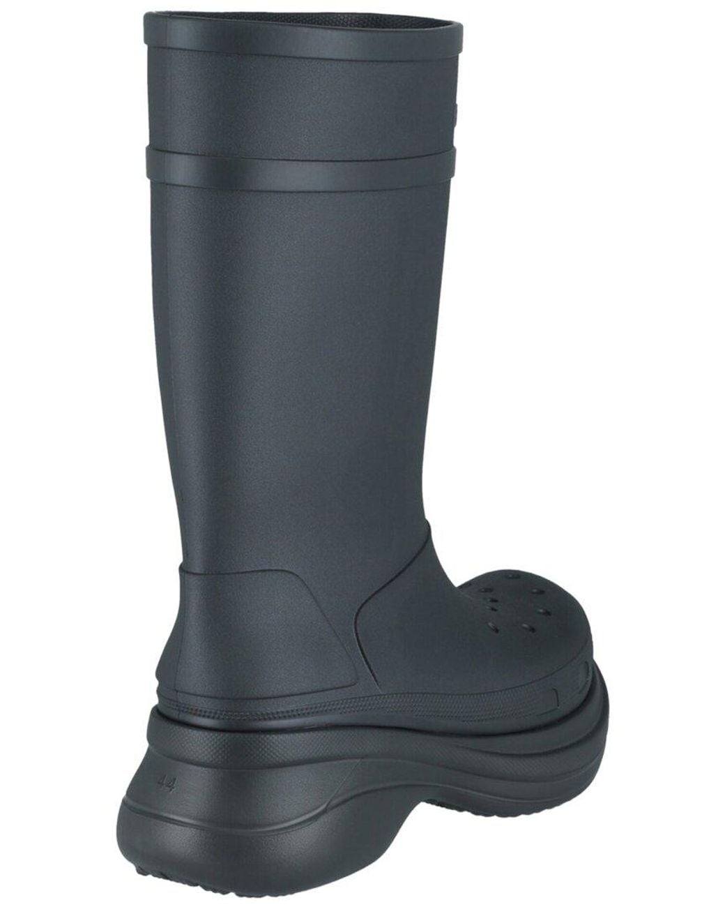 Balenciaga Blue X Crocs Boot for men