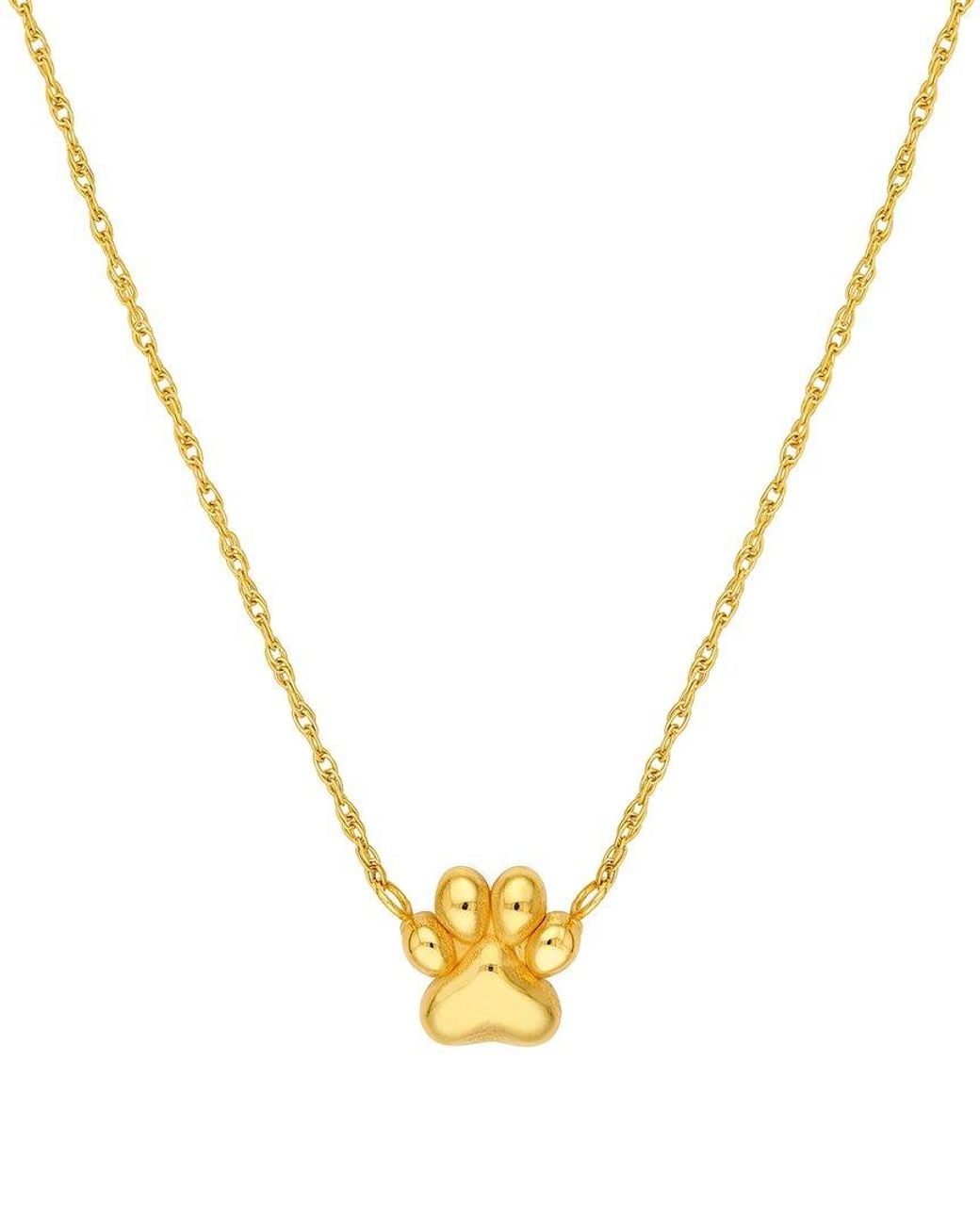 HAWLEY ST Metallic 14K Animals Necklace