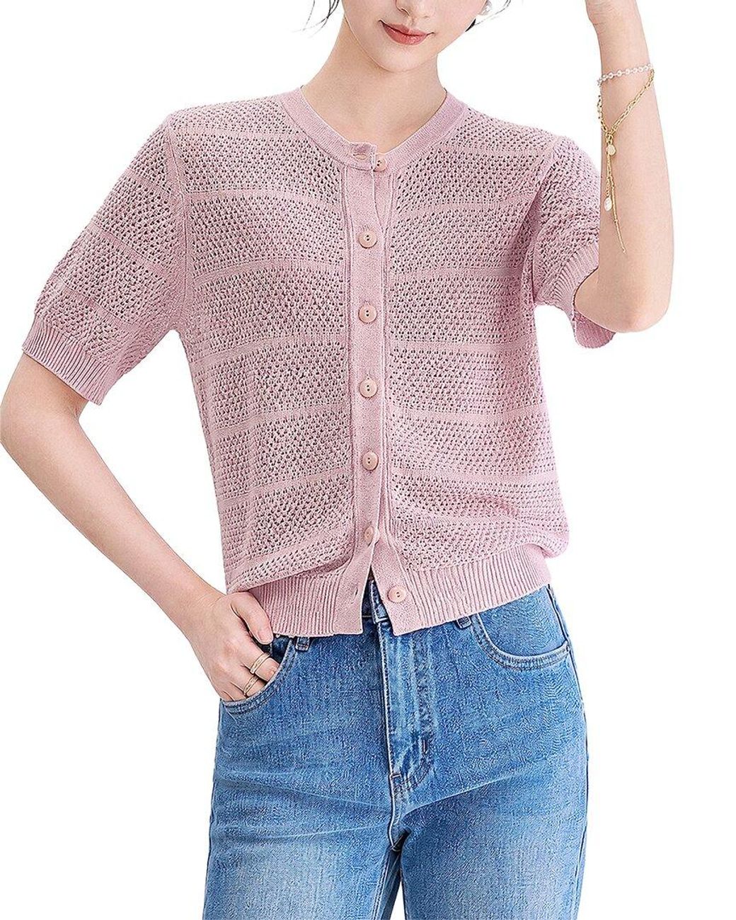 WLZD Purple Cardigan