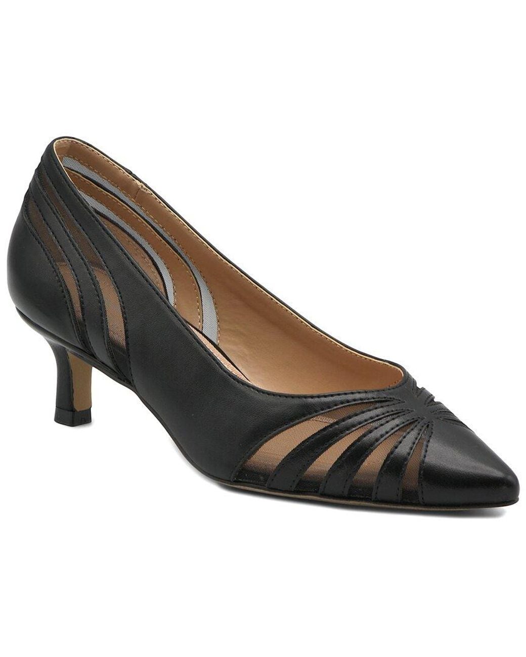 Adrienne Vittadini Black Smillis Pump