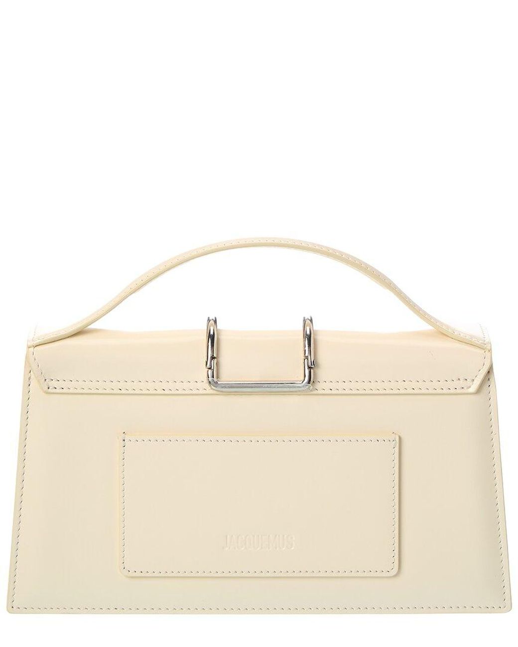 Jacquemus Natural Bambino Large Leather Shoulder Bag