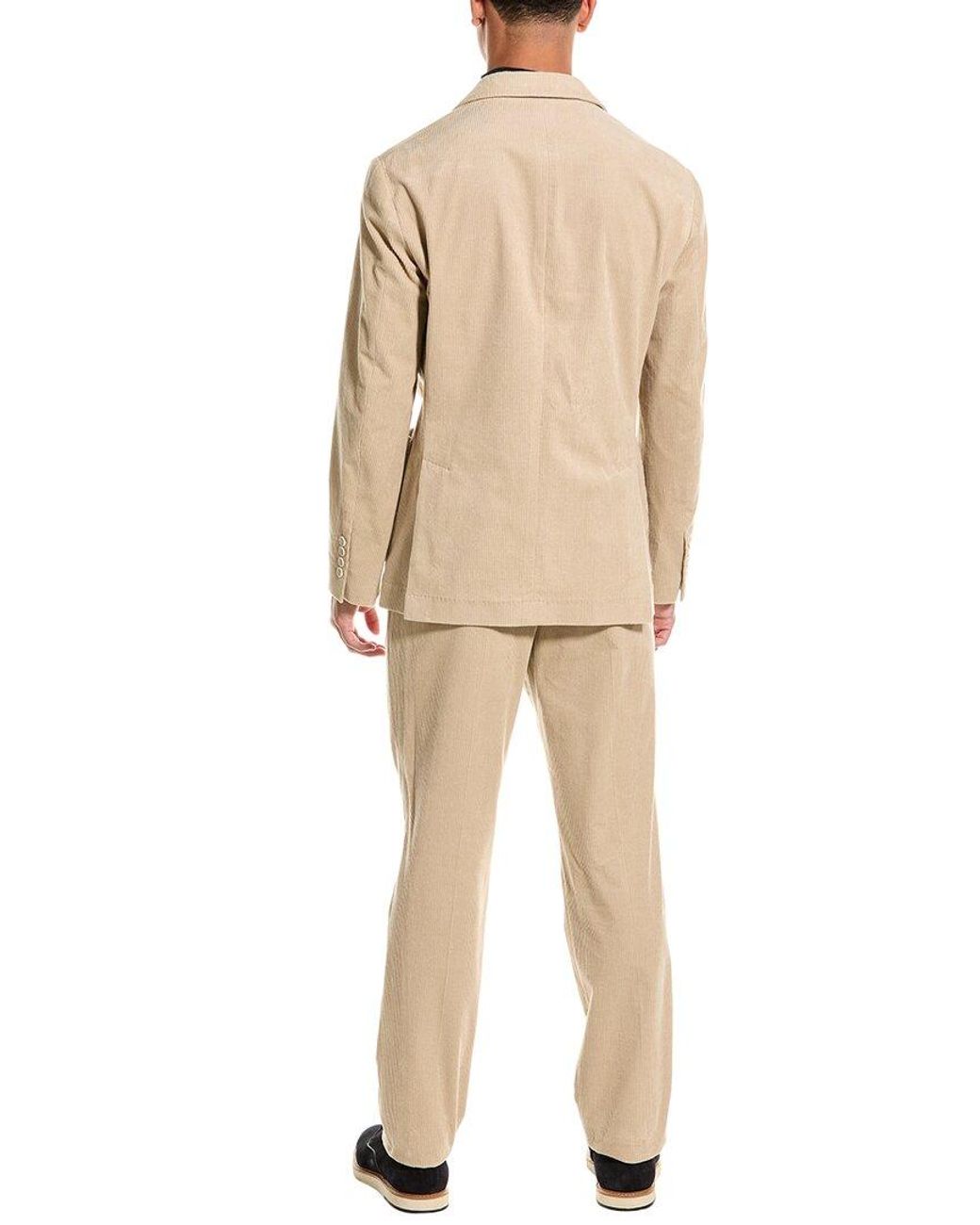 Brunello Cucinelli Natural Suit for men