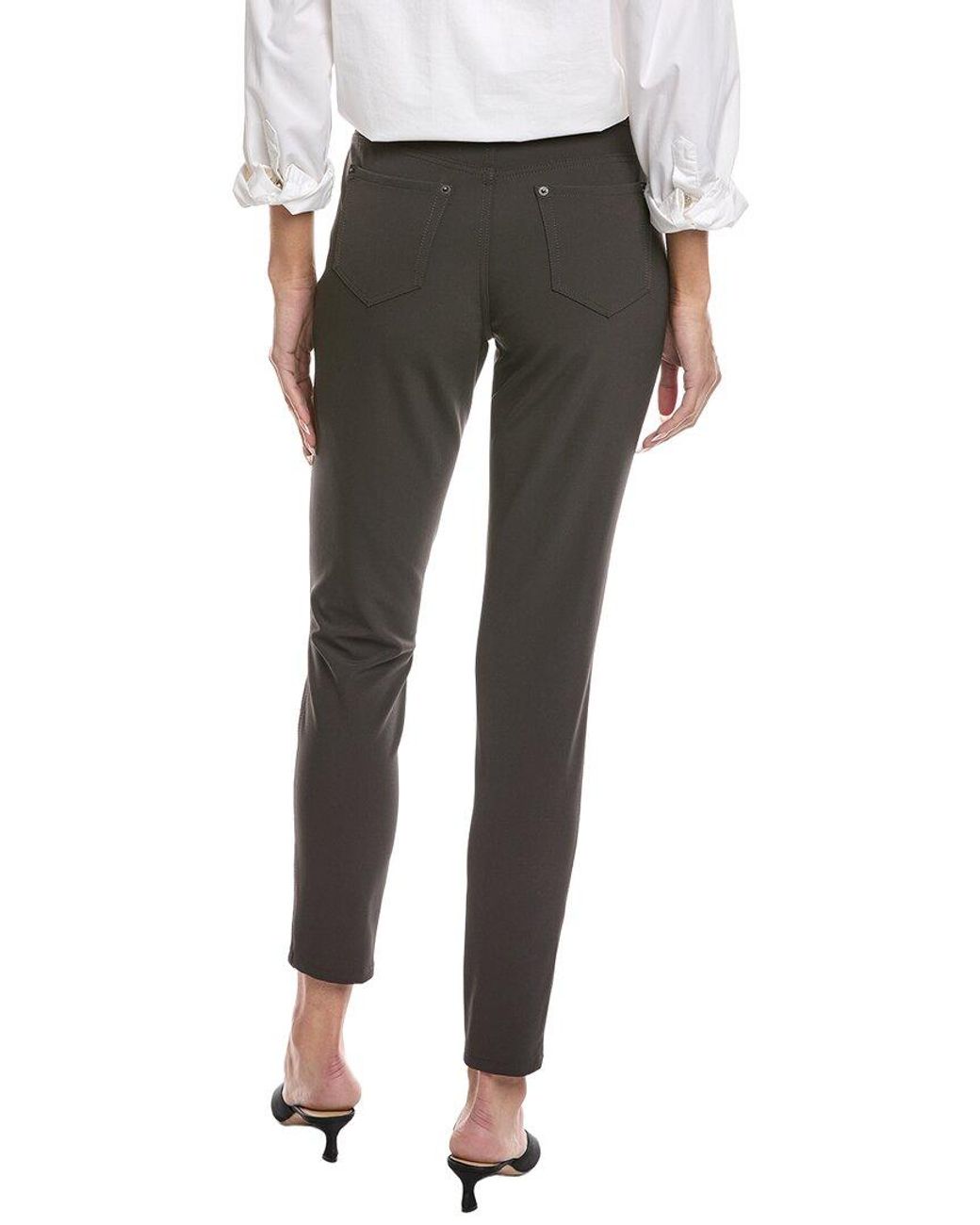 Lafayette 148 New York Gray Mercer Pant