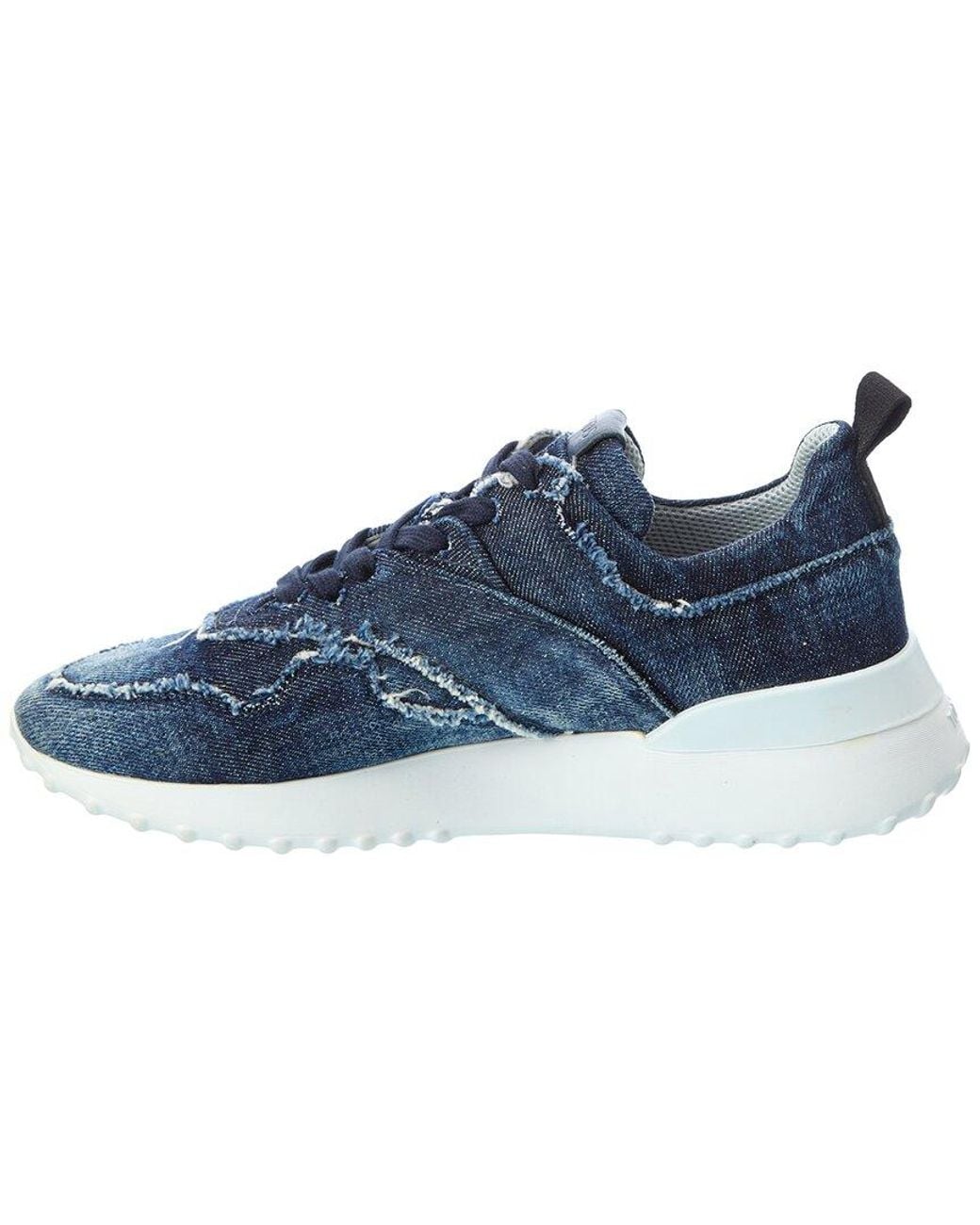 Tod's Blue Denim Sneaker