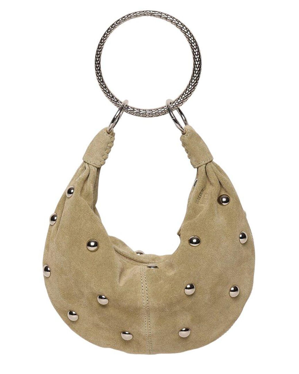 Walter Baker Natural Miller Mini Leather Hobo Bag