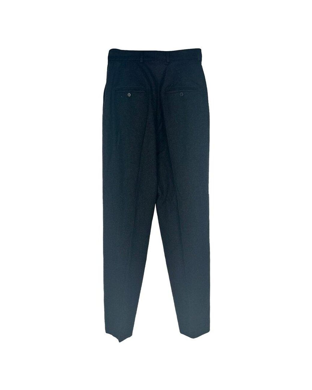 Céline Blue Pleated Trouser, Size Eu (Authentic Pre-Loved)