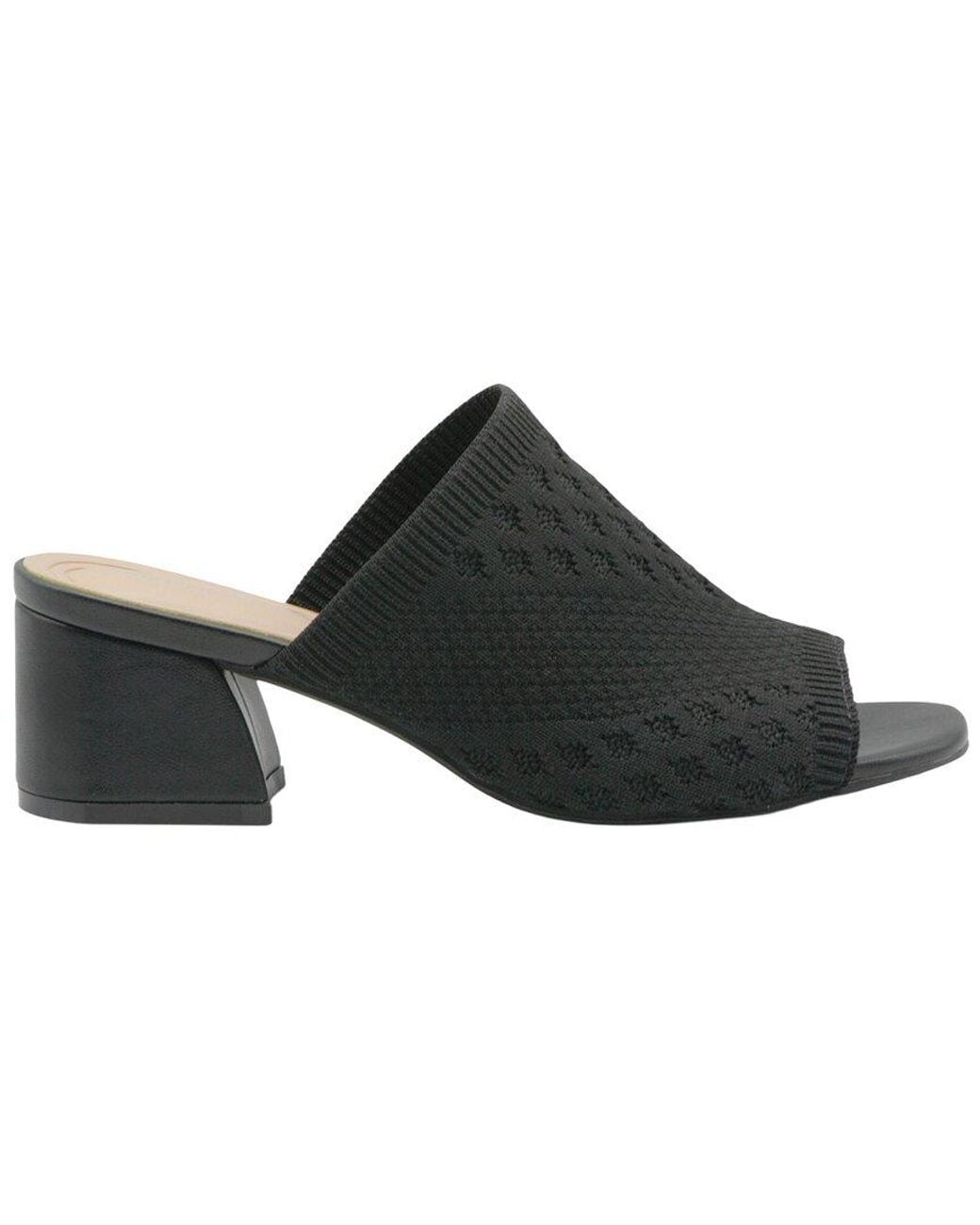 Adrienne Vittadini Black Amerys 1 Sandal