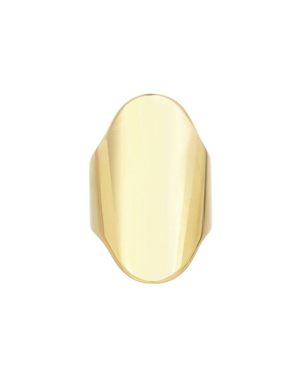 Adornia Metallic 18K Plated Stainless Steel Ring