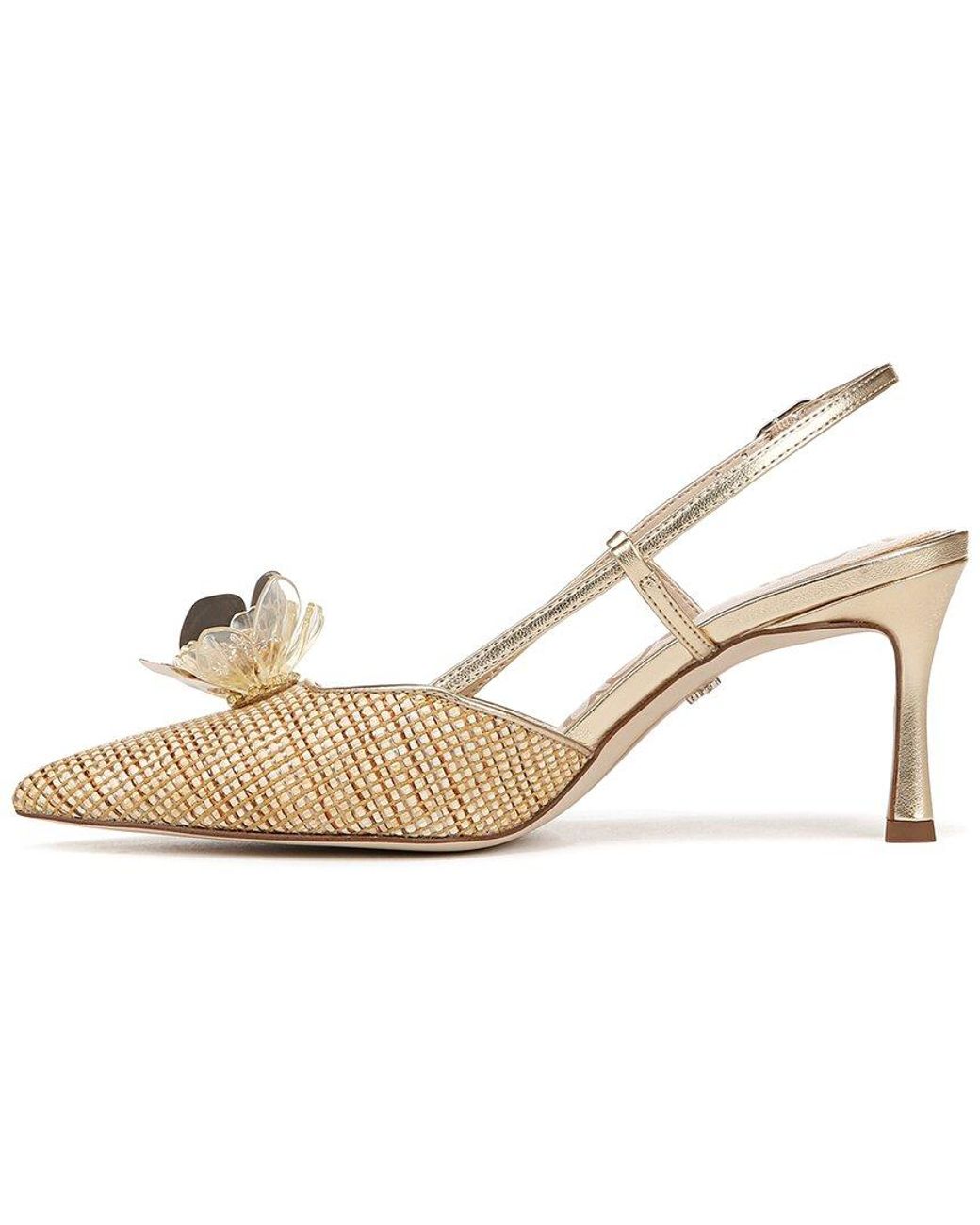 Sam Edelman Metallic Mali Leather Slingback