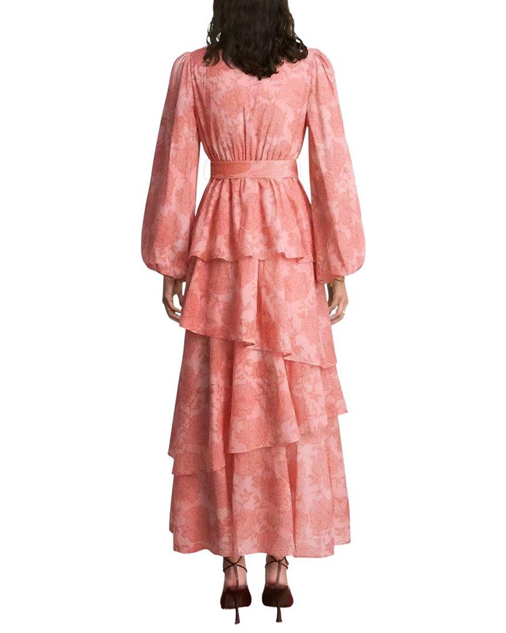 Emma way Red Maxi Dress