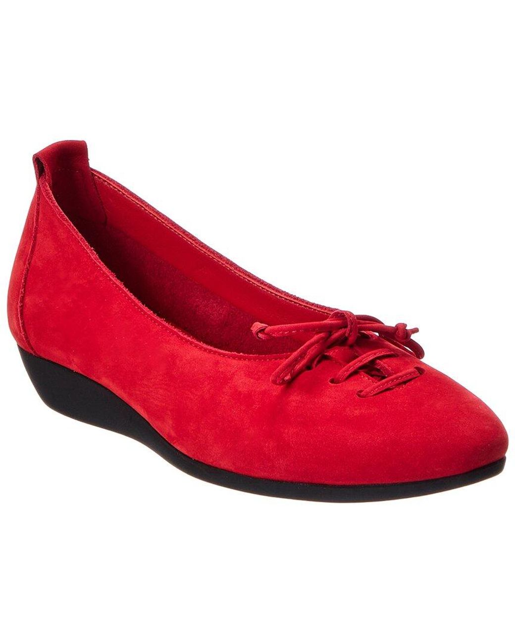 Arche Red Onykim Leather Pump
