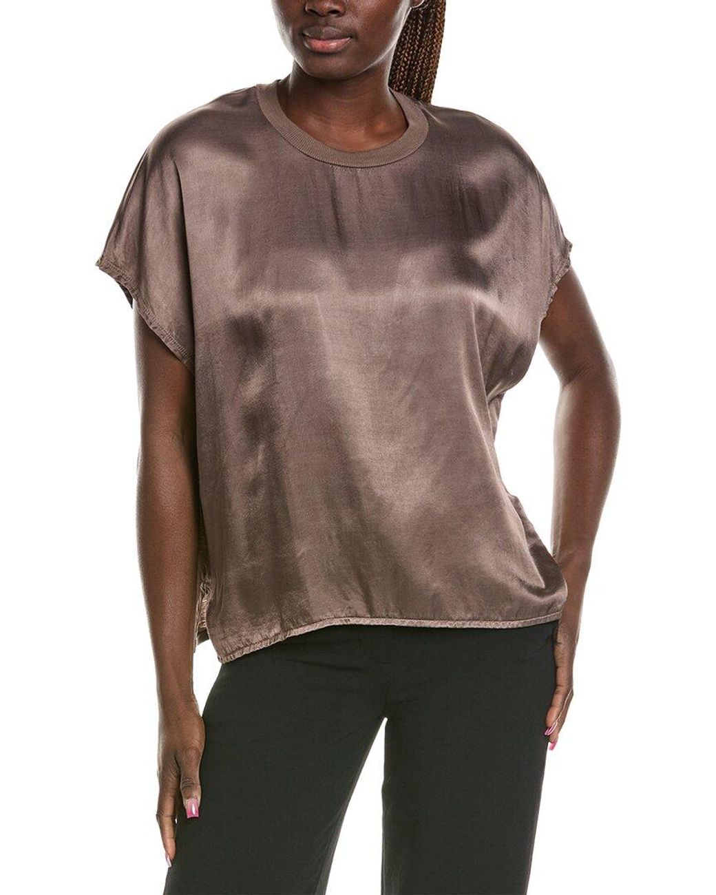 Michael Stars Brown Flow T-Shirt