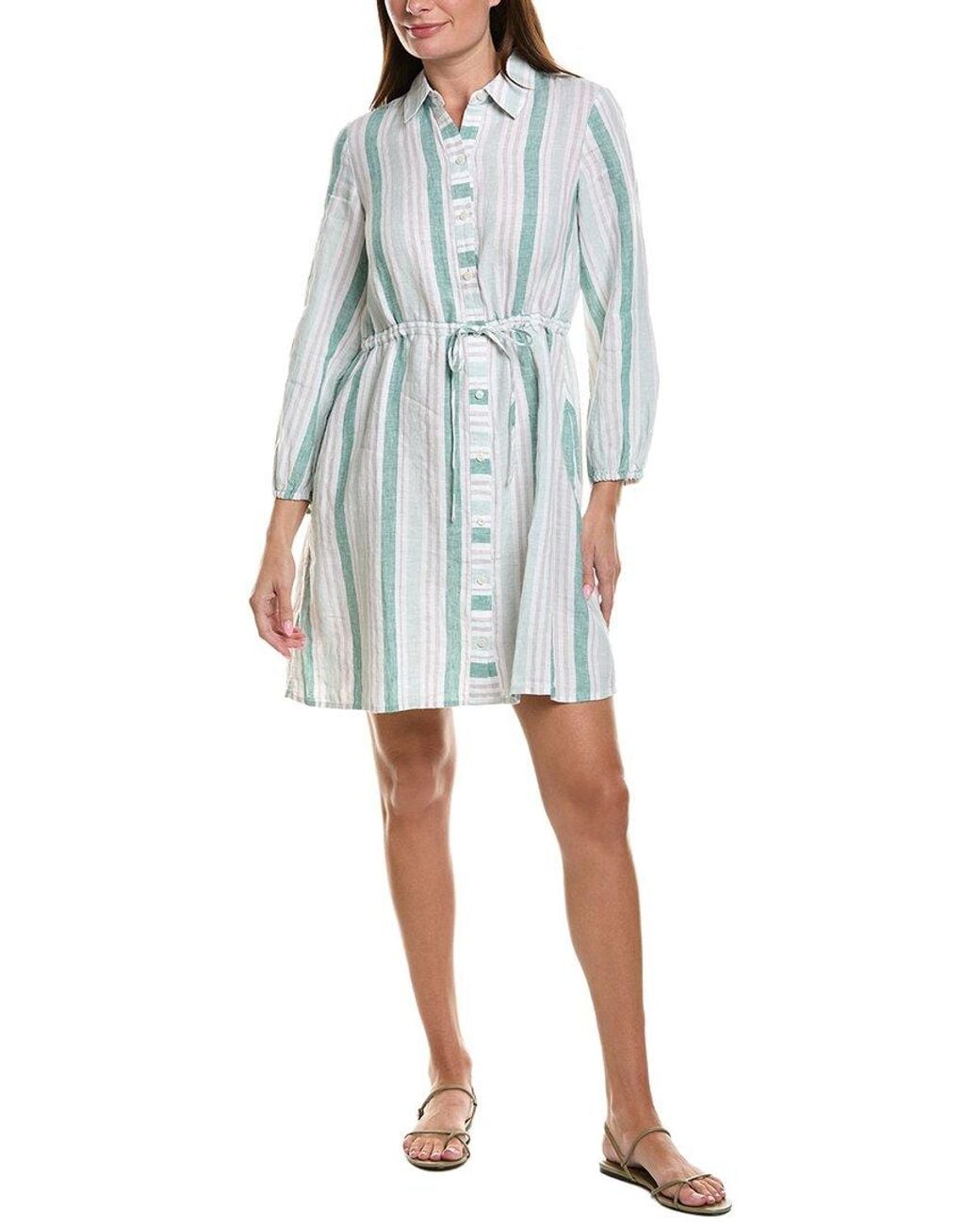 Tommy Bahama Blue Seaside Cove Shirtdress