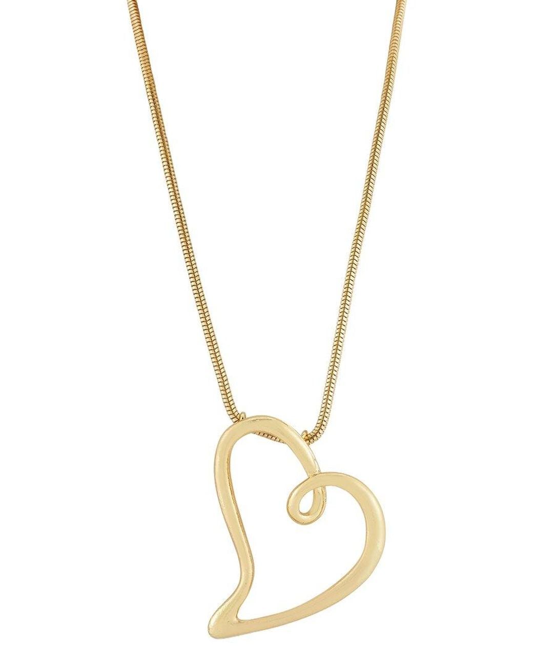 Glaze Jewelry Metallic Plated Necklace