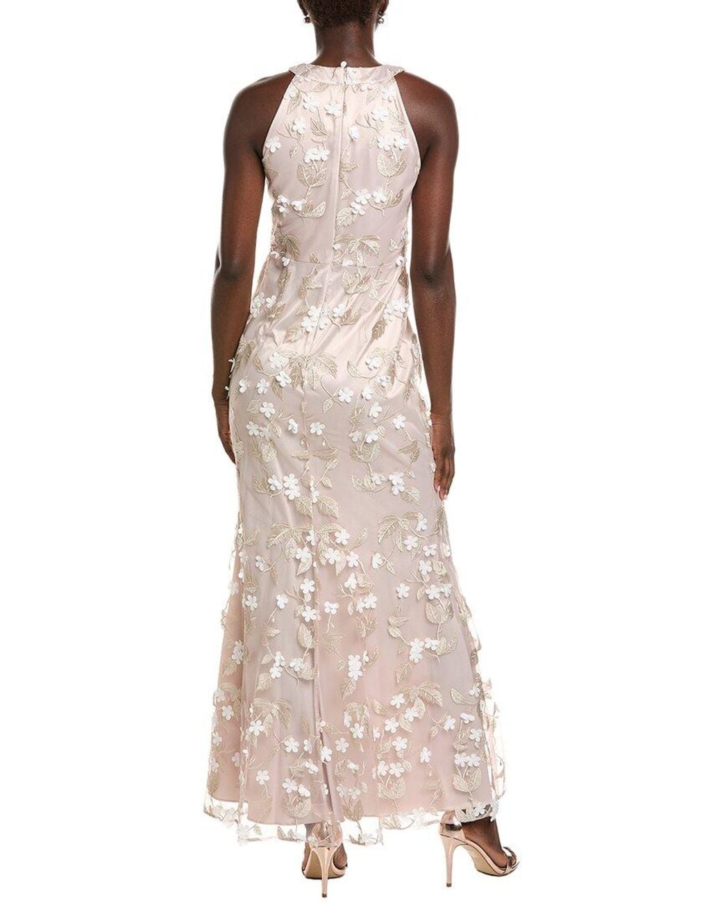 Eliza J Multicolor Sleeveless Embellished Maxi Dress