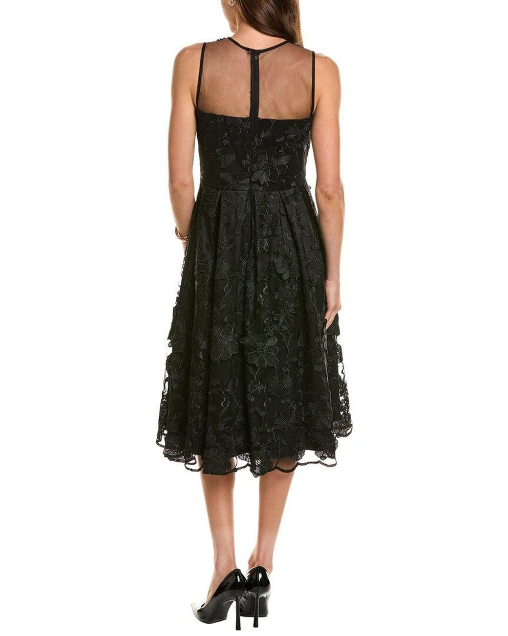 Eliza J Black Midi Dress