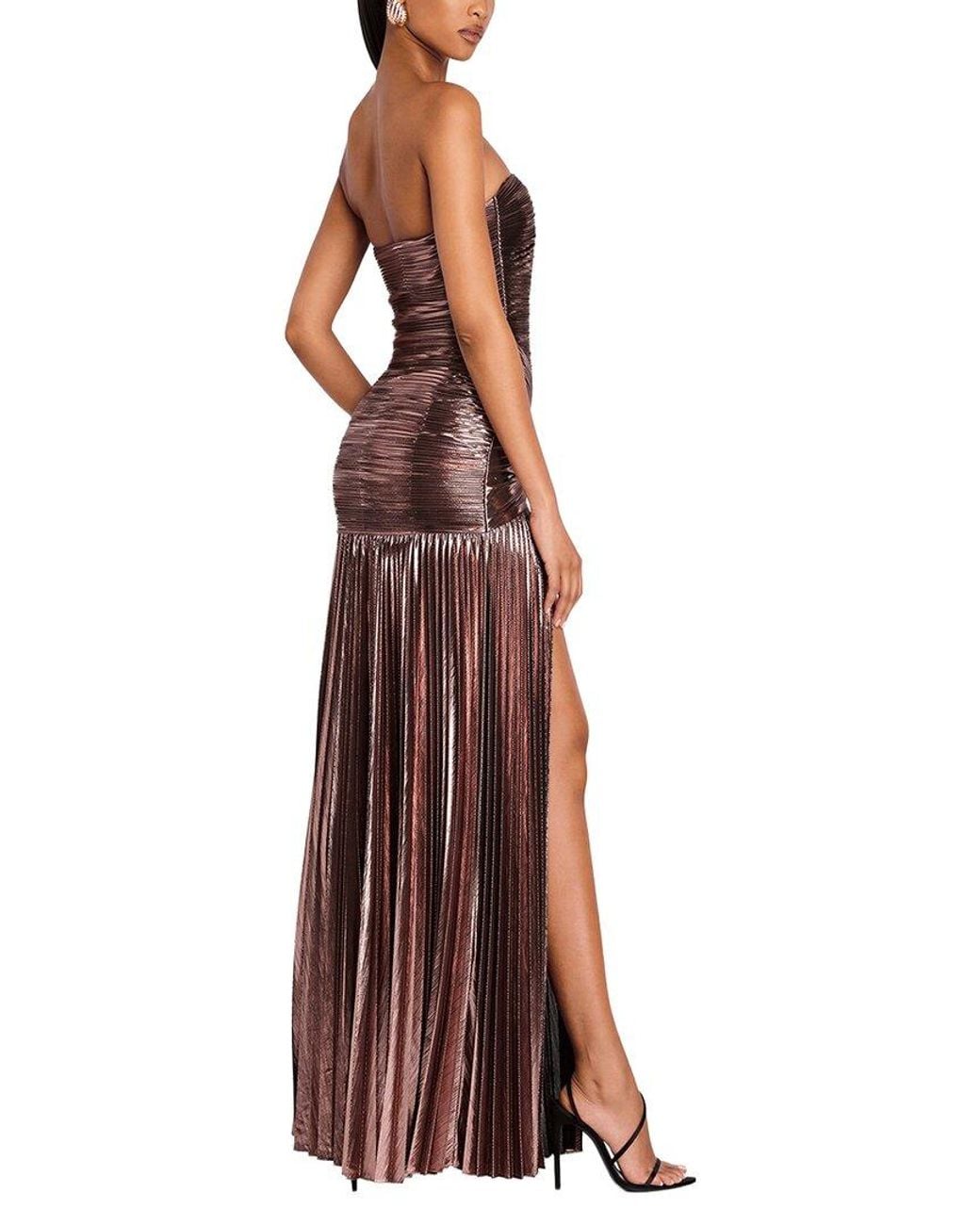 Dilireba Purple Embellished Maxi Dress