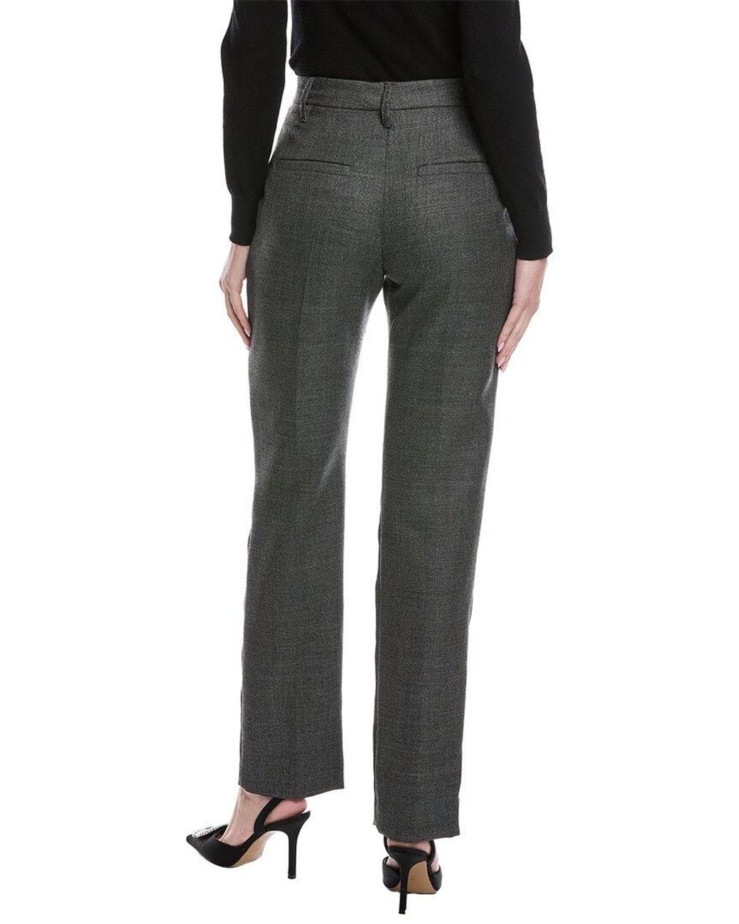 Brunello Cucinelli Black Wool Pant
