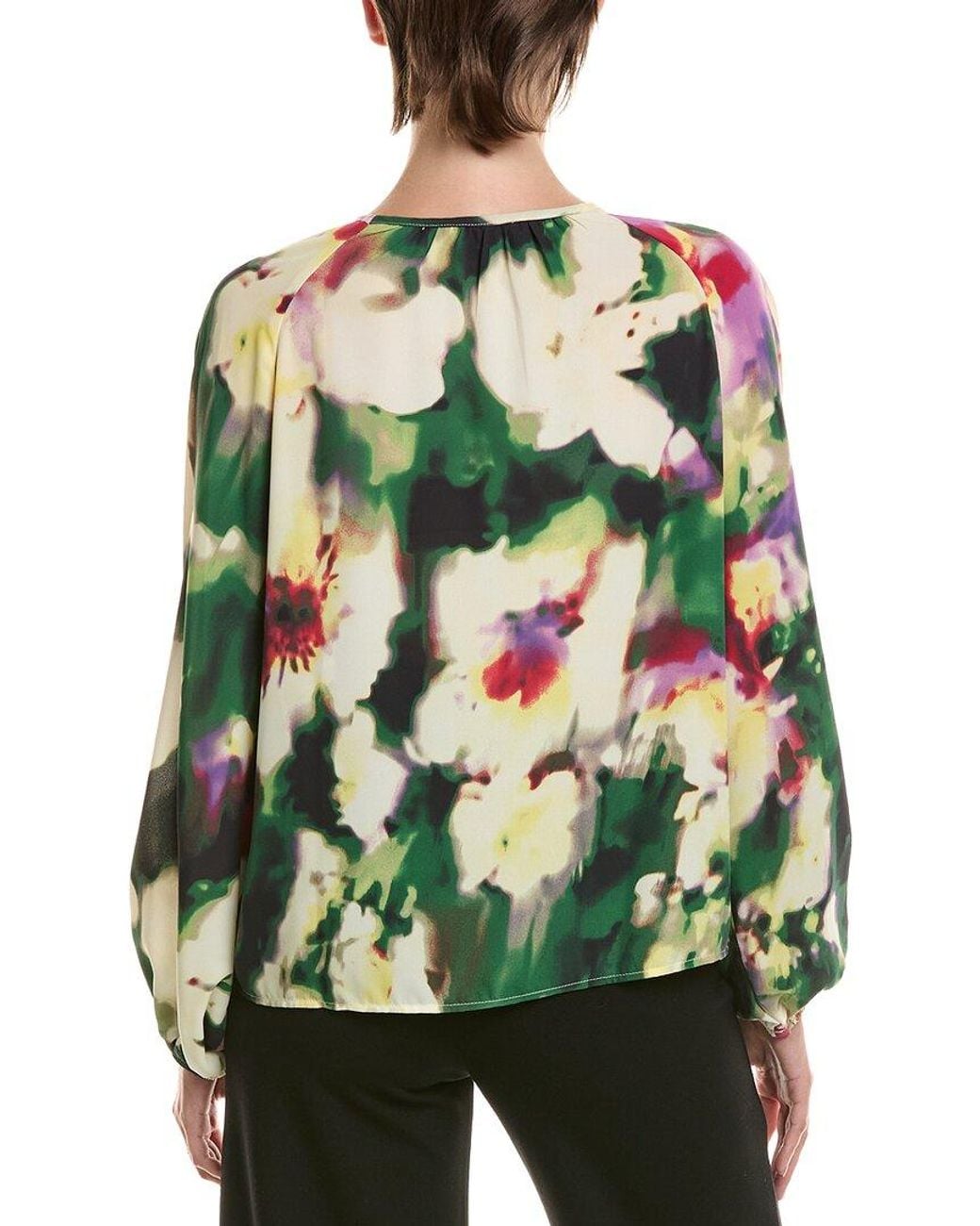 Nicole Miller Green Top