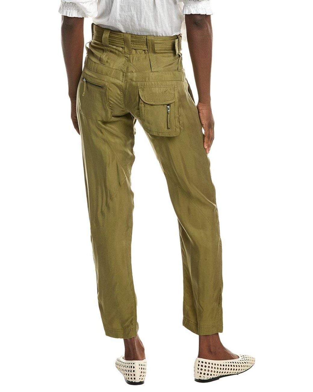 Johnny Was Green Hailey Cargo Pant