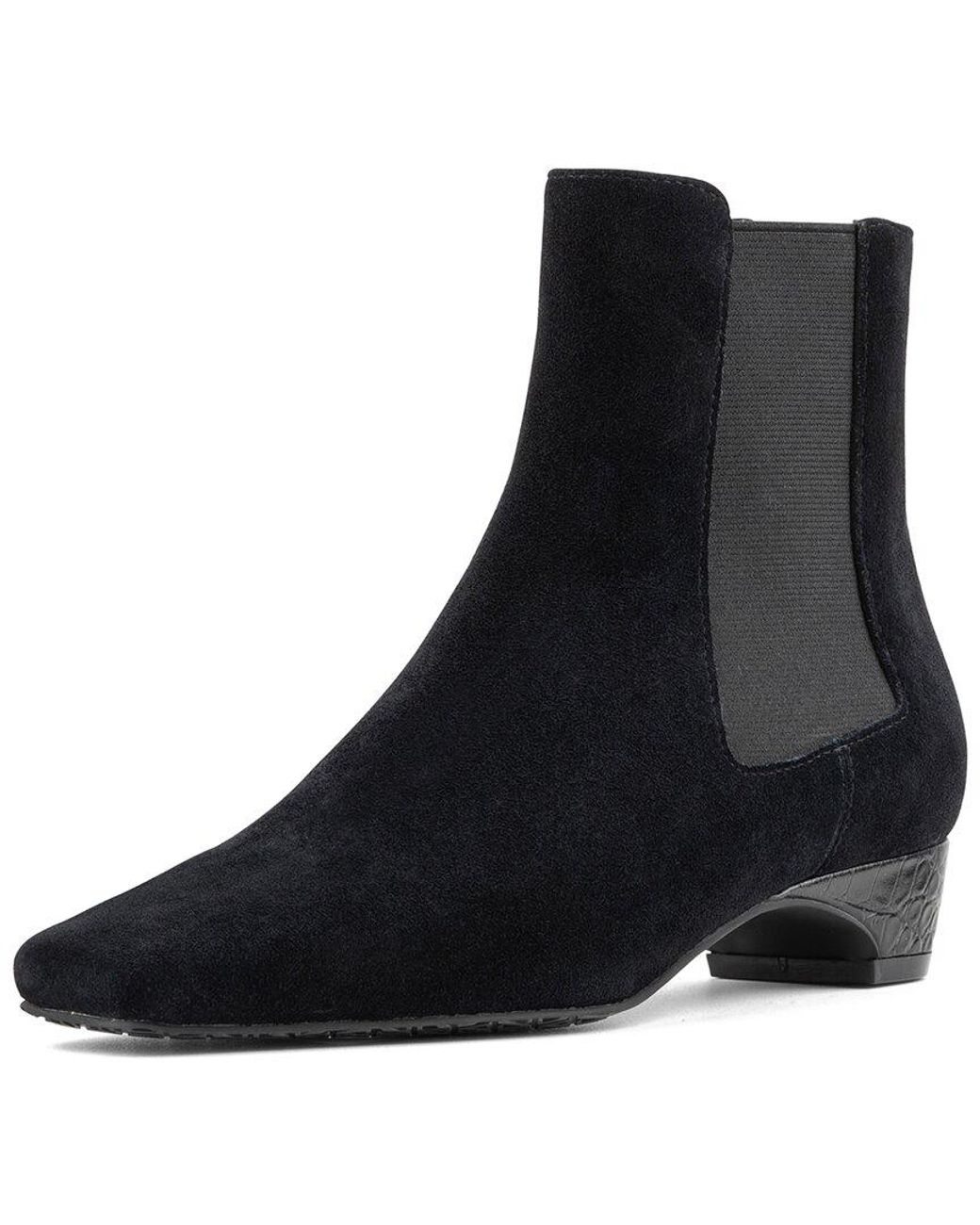 Donald J Pliner Black Oleana Leather Bootie