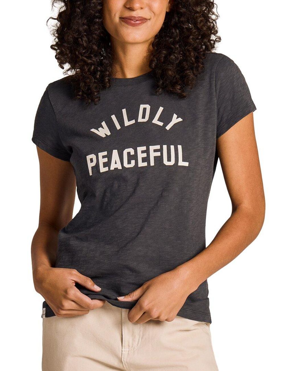 Life Is Good. Gray Slub T-Shirt