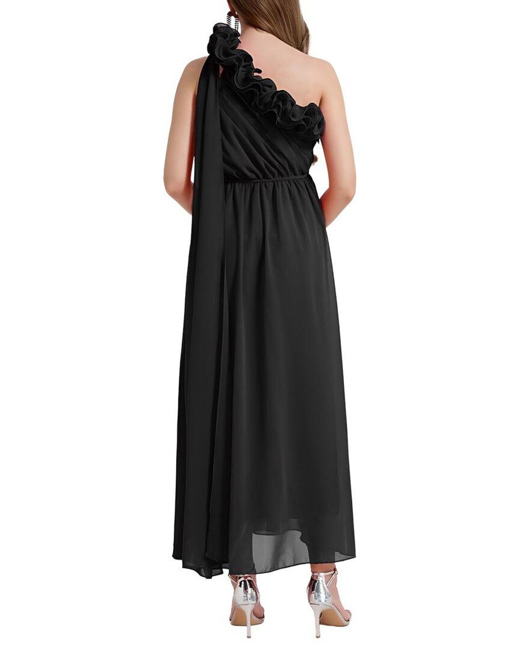 GABRIELA RICH Black Midi Dress