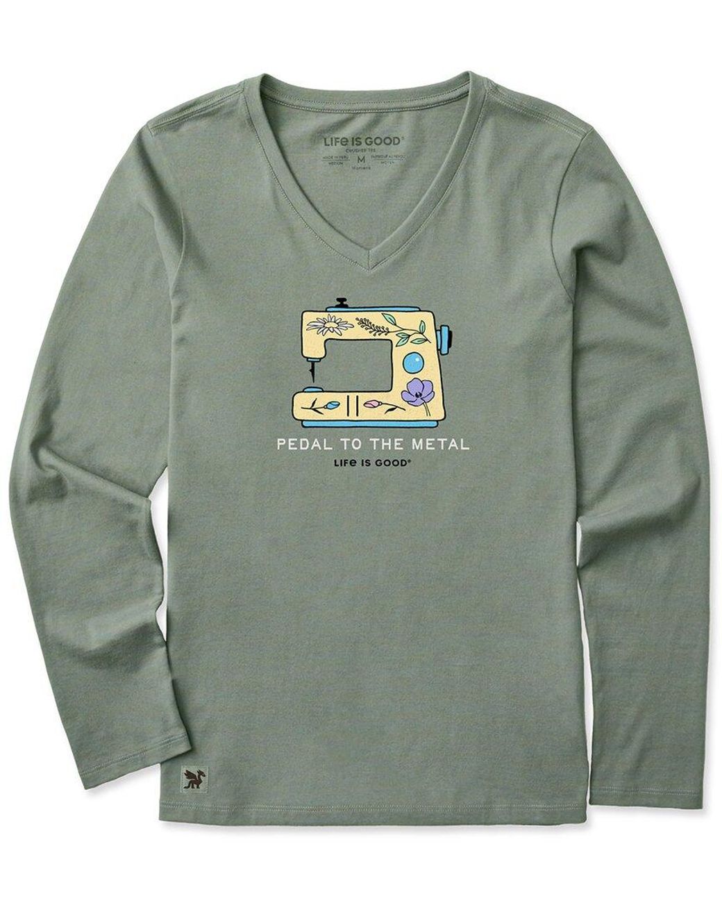 Life Is Good. Green Crusher T-Shirt