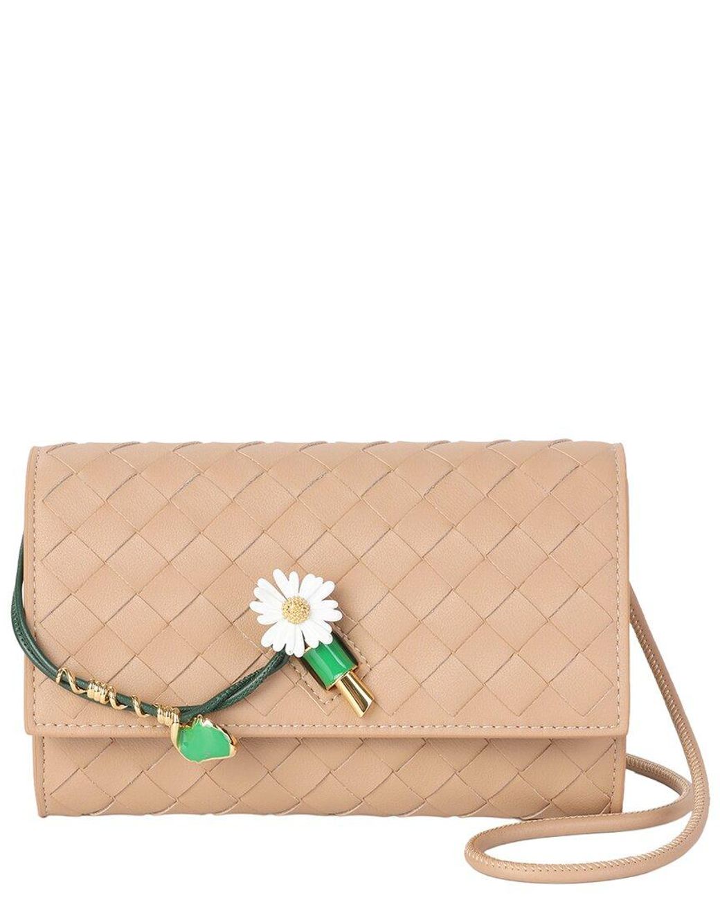 Tiffany & Fred Paris Natural Leather Crossbody