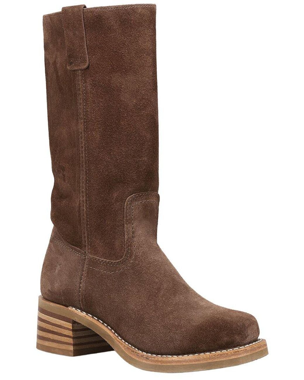 Frye Brown Campus 12In Suede Boot