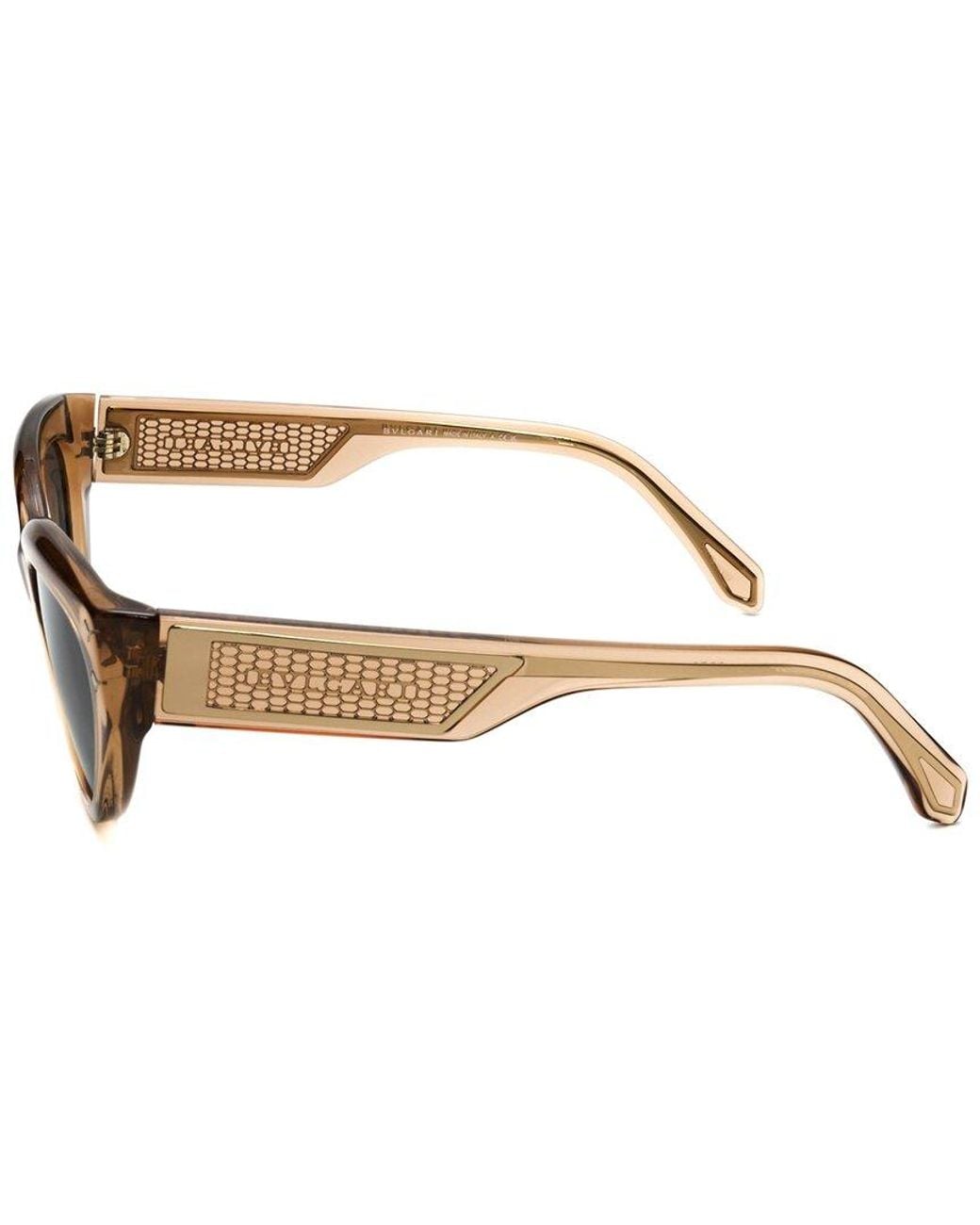 BVLGARI Metallic Bv8256 53Mm Sunglasses for men