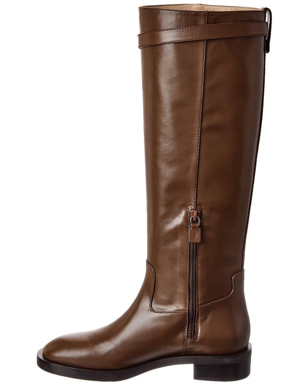 Stuart Weitzman Brown Maverick Leather Knee-High Boot