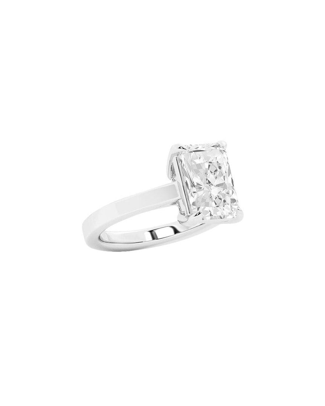 Lab Grown Diamonds White 14K 4.00 Ct. Tw. Lab-Grown Diamond Solitaire Engagement Ring