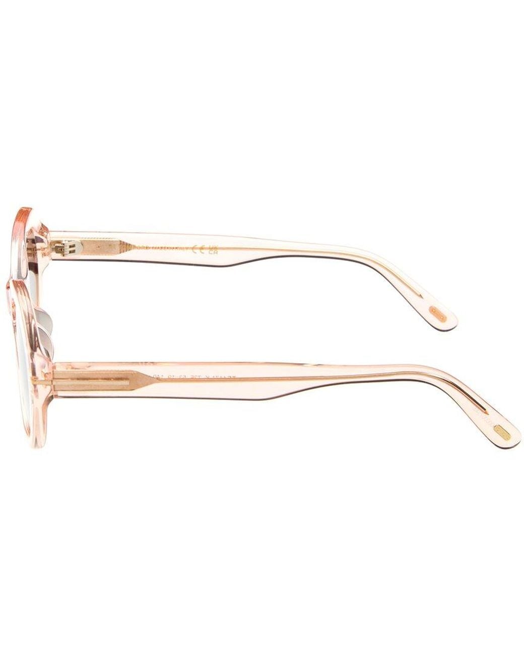 Tom Ford White 53Mm Sunglasses