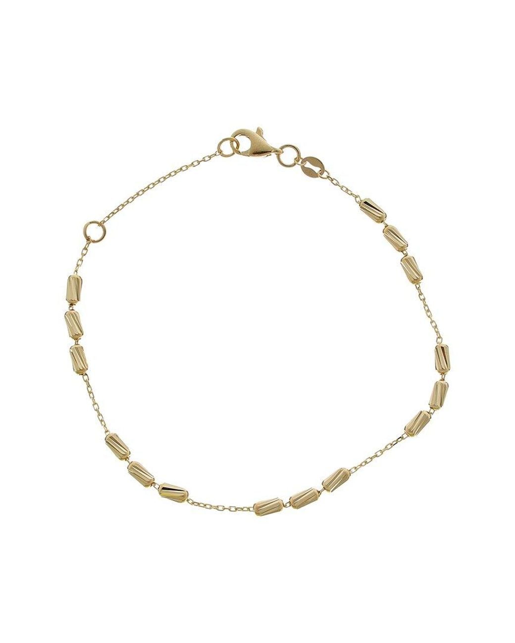 Italian Gold Metallic 14K Bracelet