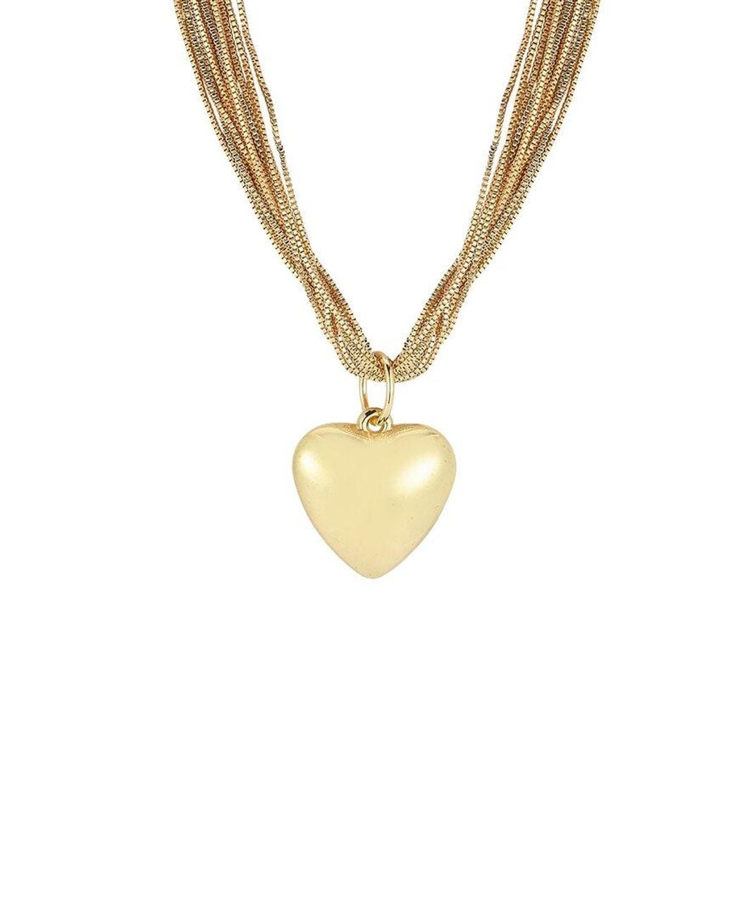 Glaze Jewelry Metallic Plated Necklace