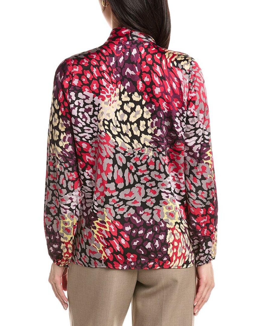 Tahari Red Top