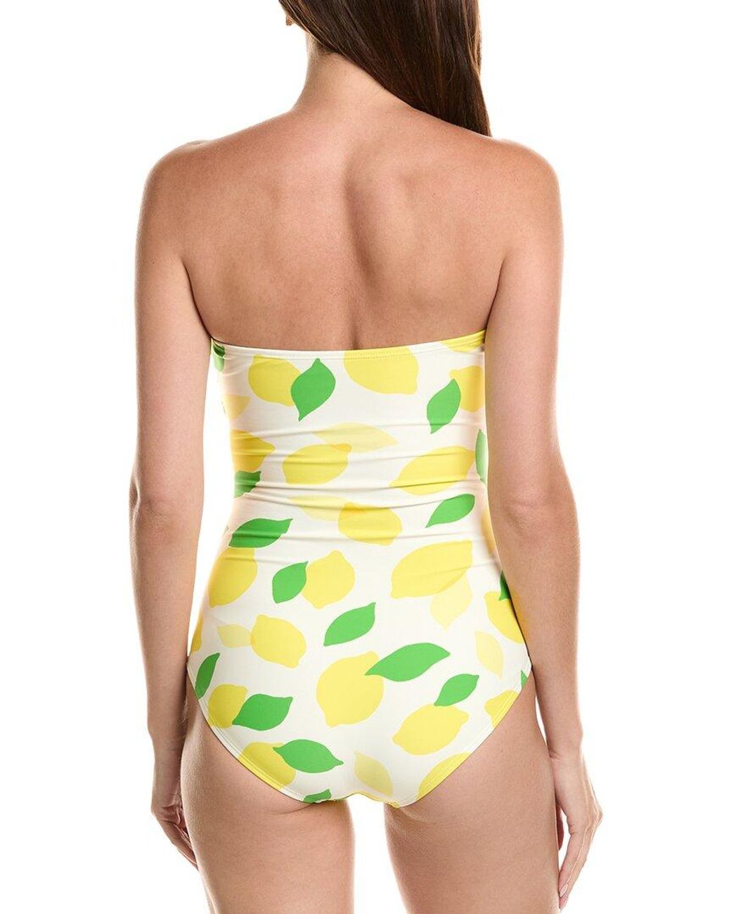 Kate Spade Green Bandeau One-Piece